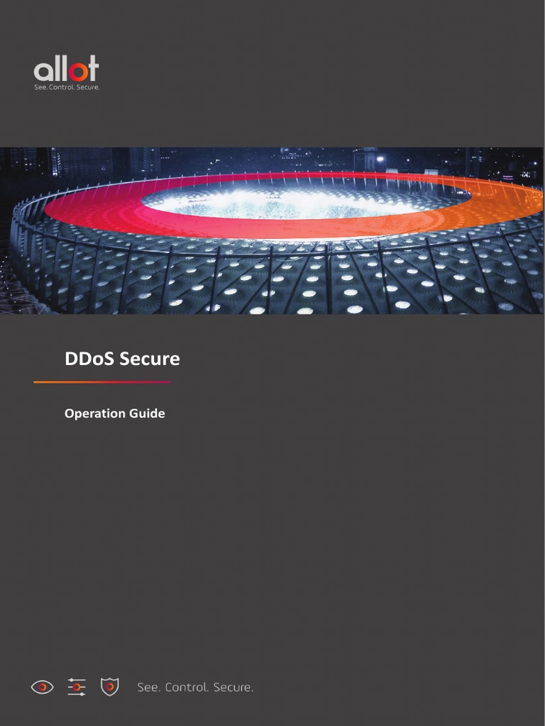 DDoS Secure Operation Guide Overview | PDF | Denial Of Service Attack ...
