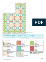 Fresh Apples From The Country Quilt Pattern