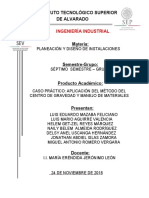 Caso Practico Metodo Del Centro de Gravedad