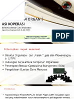 Pengelolaan Organisasi Berdasarkan Core Business