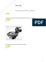 Gear Practice Test Answer Key