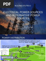 4 Electrical Power Sources and Alternative Power Sources