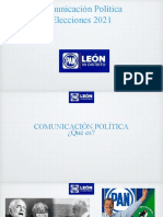 Presentación de Comunicación Política y Elecciones 2021