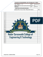 Nadar Saraswathi College Power System Operation Objective Questions