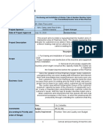 Project Charter Form