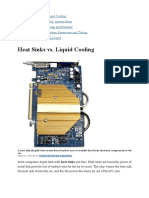 Heat Sinks vs. Liquid Cooling