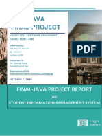 Java Final Project Report - C183007 PDF