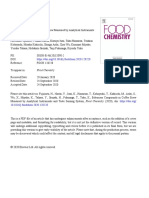 Bitterness Compounds in Coffee Brew Measured by Analytical Instruments and Taste Sensing System