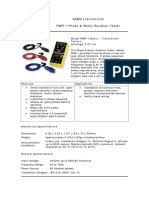 PMR-1 Phase & Motor Rotation Tester