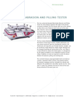 Martindale Abrasion and Pilling Tester: Service