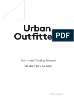 Fabric and Testing Manual EU Own Buy Apparel: Version 1, February 16