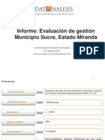 Informe Evaluación de Gestión Mun Sucre