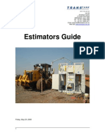 2008 May Transtank Estimators Guide
