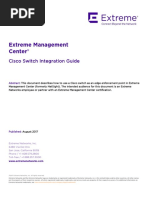 Extreme Management Center®: Cisco Switch Integration Guide