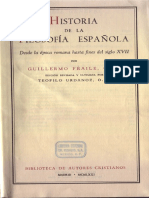 9. Fraile Guillermo Historia de La Filosofía Española I