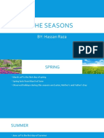 The Seasons: BY: Hassan Raza