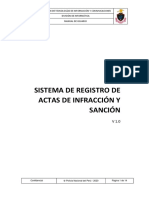 MANUAL DE USUARIO - REGISTRO DE ACTAS DE INFRACCIÓN Y SANCION (2) (1)