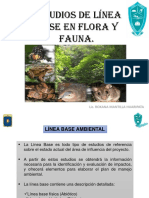 Estudios de Línea de Base de Flora y Fauna PDF