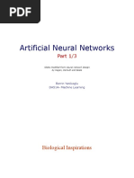 Artificial Neural Networks: Part 1/3