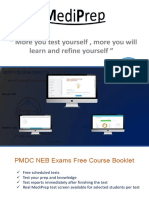 PMDC NEB Exams Free Course Booklet