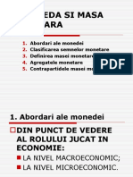 Moneda si Rolul sau in Viata Economica Sociala