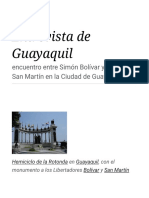 Entrevista de Guayaquil - Wikipedia, La Enciclopedia Libre