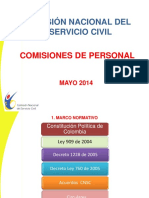 Presentacion Comisiones de Personal Mayo 2014