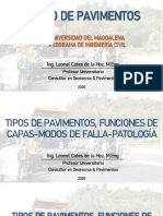 Lectura 02. Tipos de Pavimentos, Funciones de Capas-Modos de Falla-Patología PDF