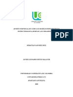 Aporte Individual de Como Los Modelos Burocrático y Estructuralista Aportan A Su Organización