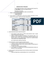 Análisis de costos y producción planta procesadora papas fritas