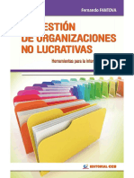 La Gestión de Organizaciones No Lucrativas. Herramientas para La Intervención Social