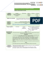 Ficha de Actividades para El Desarrollo de La Competencia Comunicativa