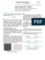 Control de Motores VHDL PDF