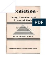 Alexander Marr - PREDICTION I PDF