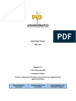 Cuadro Comparativo Funciones Revisor Fiscal en Organizaciones Gubernamentales