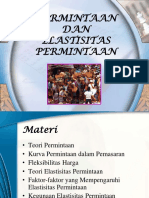 Permintaan & Elastisitas Permintaan PDF