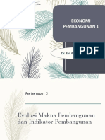 II Evolusi Makna Pembangunan Dan Indikator Ganjil 2020 PDF