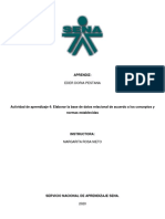 Evidencia AA4 - Diseñar Una Base de Datos Relacional para Una Empresa