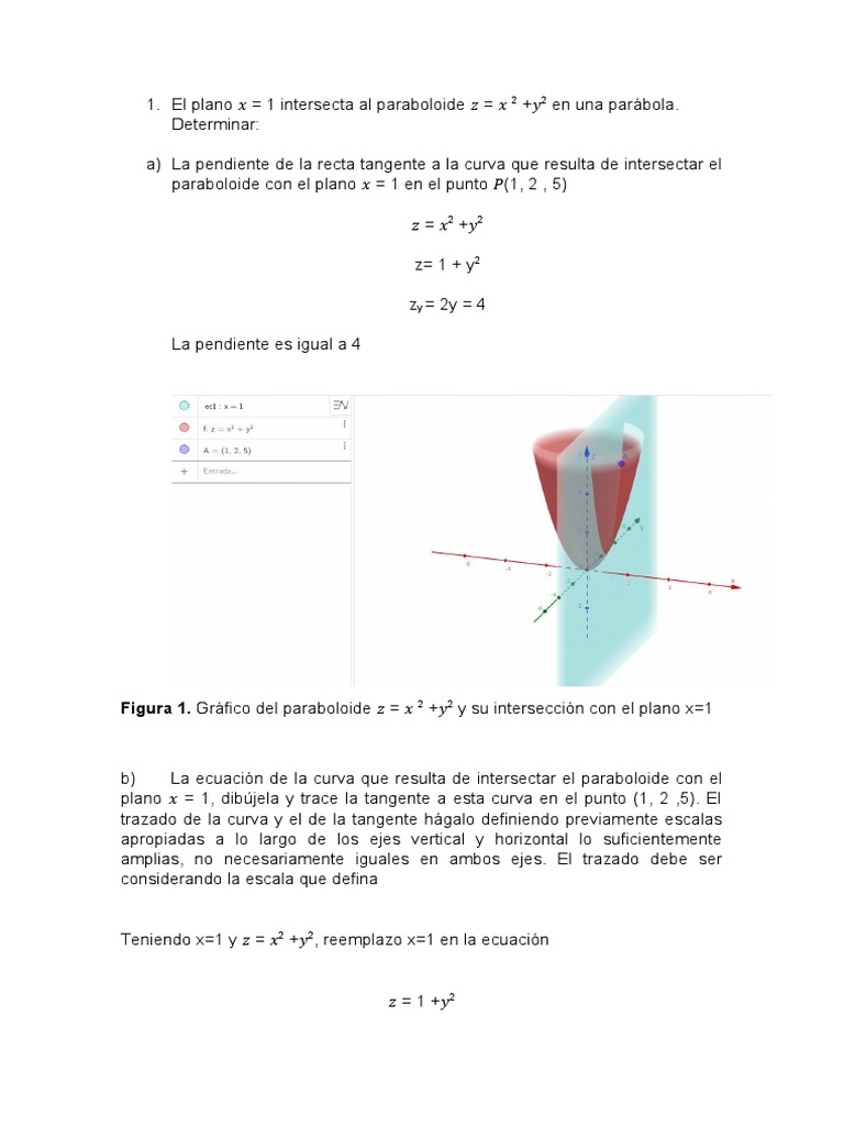 Calculo Vectorial Tangente Linea Geometria