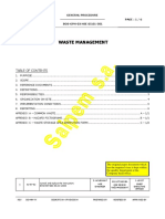 Waste Management: General Procedure BOS-GPH-03 HSE 05.01-301 PAGE: 1 / 6