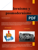 Modernismo y Posmodernismo
