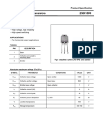 Silicon NPN Power Transistors: Inchange Semiconductor Product Specification