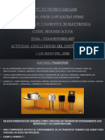 Presentación Transistores NPN PNP BJT