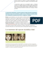 El Aumento en La Incidencia Del Consumo de Alcohol en Mujeres Embarazadas o Que Planean Un Embarazo