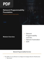 Network Programmability Foundation PDF