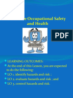 Lesson 4: Practice Occupational Safety and Health