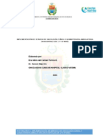 Implementación de Servicio de Oncología Clínica y Quimioterapia Ambulatoria en Hospitales de 2º y 3º Nivel