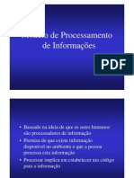 Modelo de Processamento de Informações