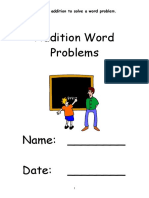 Addition Word Problems LA