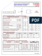 P1703BDG Niko-Sem: N-Channel Logic Level Enhancement Mode Field Effect Transistor